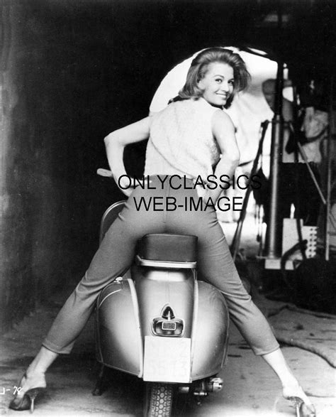 1961 Sexy Girl Angie Dickinson Rear End Vespa Motor Scooter Motorcycle Hot Pinup Ebay