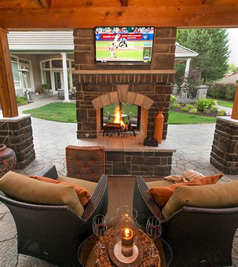 Block Patio Design Ideas St Backyard Fireplace Outdoor Fireplace