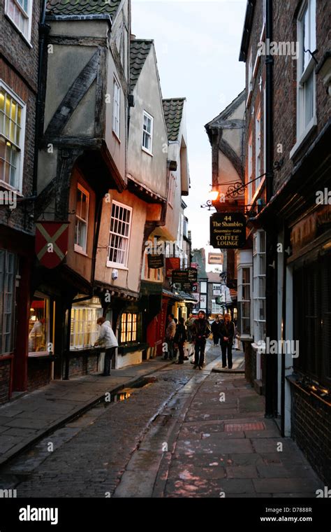 The Shambles Official Name Shambles Is An Old Street In York England