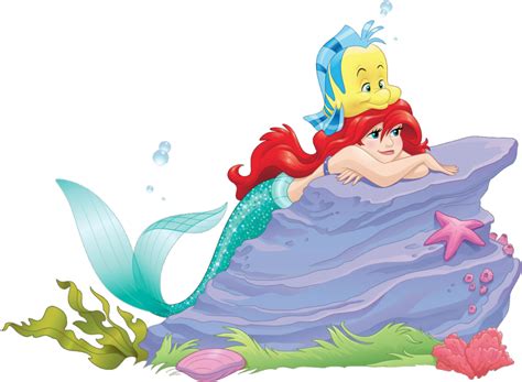 disney princess png nuevo artwork png en hd de ariel little mermaid and flounder png