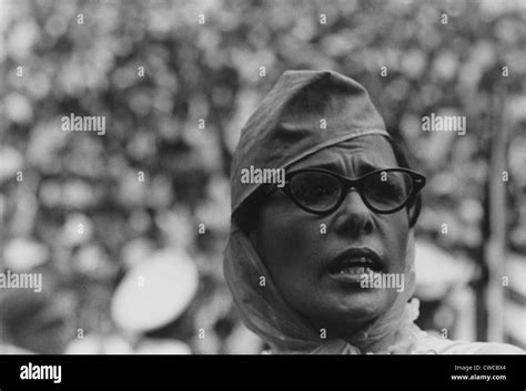 Actress Lena Horne At The 1963 Civil Rights March On Washington Aug