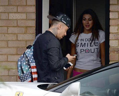 Cbbs Dappy Embraces Luisa Zissman As He Visits Her Herfordshire