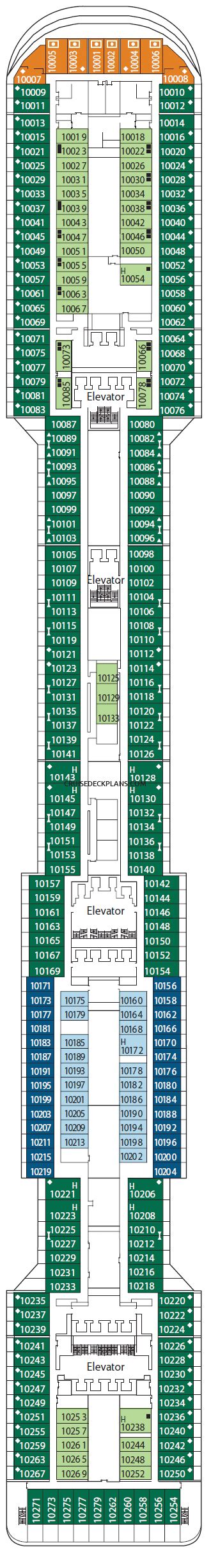 Discover innovations exclusive to msc preziosa. MSC Preziosa Deck 10 Deck Plan Tour
