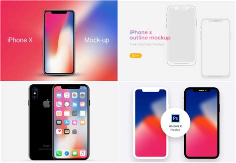 Download 35+ Free iPhone X Mockups for Photoshop, Sketch & Illustrator