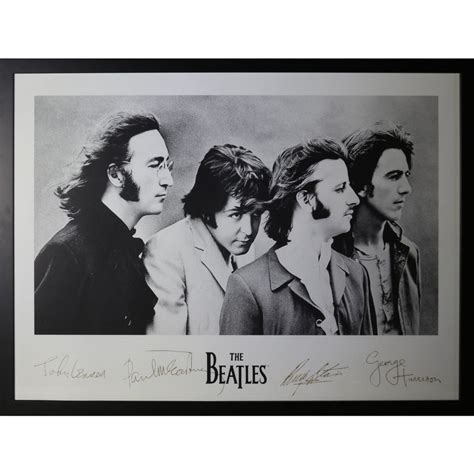 The Beatles Poster Framed Memorabiliawarehouse