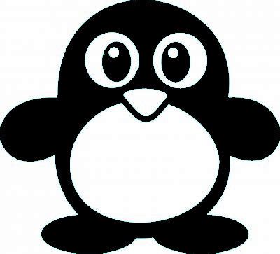 Online kleurplaten maken leuk voor kids. velours strijkapplicatie pinguin