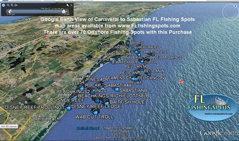 How to find offshore fishing spots. Port Canaveral Offshore Fishing Spots | Florida Fishing ...
