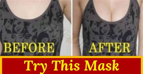 try this mask against sagging breasts and get the amazing results in 5 days