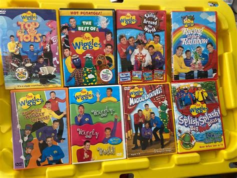 Huge Lot Of The Wiggles DVD Lot Top Of The Toys The Best Of The Wiggles EBay