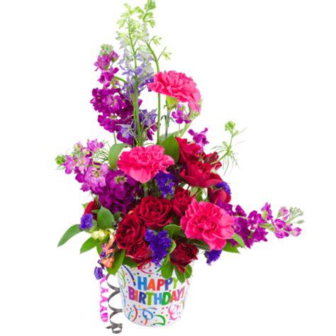Happy Birthday Bouquet Designed By Karins Florist