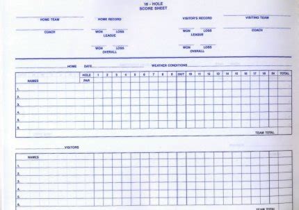 If you want a better look at it before downloading, just click the. Crazy Golf Score Sheets Printable | Brad Website