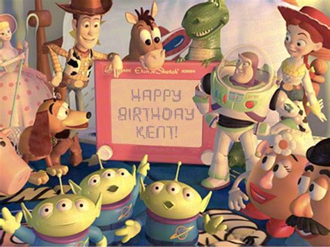 1 Disney Pixar Toy Story Andys Toys Edible Icing Sheet Cake Decor