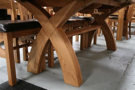With a rich cherry finish, a smooth, contoured table top and a casual yet sophisticated veneer table design, this dining set will add a polished feel to your home. 20 Best Collection of Dining Tables With Large Legs ...