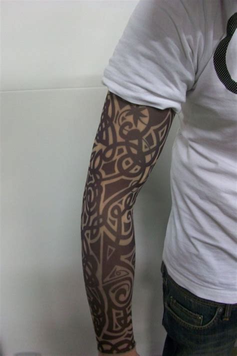 Fake Tattoo Adults Arm Sleeve Tribal Design T1 Fake Tattoo Sleeves Sleeve Tattoos Fake Tattoos