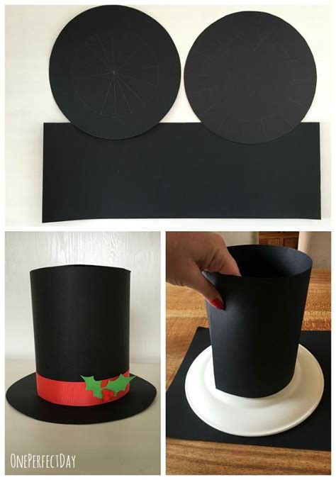 102 wicked things to do 32 whimsical hats. Diy Kids Top hat = Mad Hatter's Hat Shoppe craft! | Snowman costume, Diy christmas hats, Diy ...