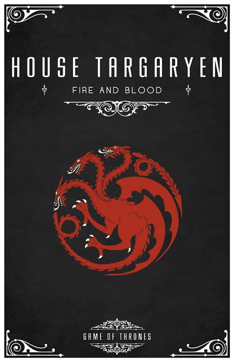 Martin's a song of ice and fire. House Targaryen | House Targaryen Sigil - Three Headed ...