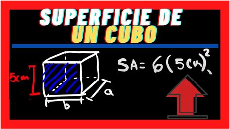 Como Obtener La Superficie De Un Cubo 💥 GeometrÍa 💥 Youtube