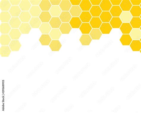 Yellow Honeycomb Background Honeycomb Pattern Hexagon Abstract