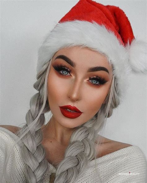 26 Elegant Festive Christmas Makeup Looks Inspired Beauty