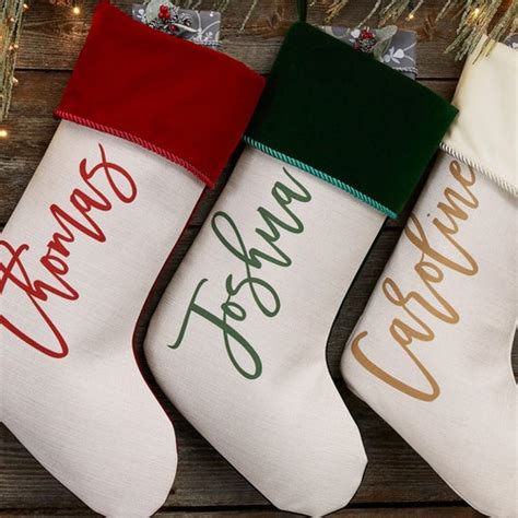 Christmas Stocking Personalized Christmas Stockings Etsy