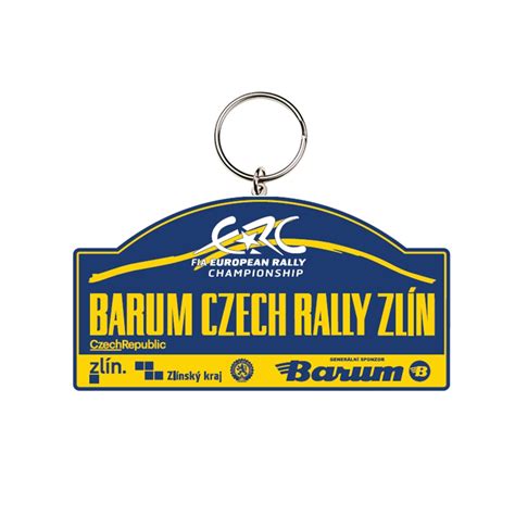 Barum czech rally zlín 2021 ⭐ detailed route map of the 8 special stages. Metal rally pendant | Barum Czech Rally Zlín 2021