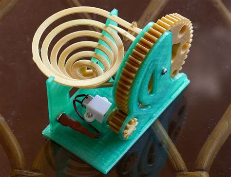 Motorised Marble Machine by Alzibiff. | Marble machine, 3d printing machine, 3d printer machine