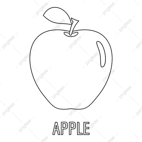 Apple Outline Vector Hd Png Images Apple Icon Outline Vector