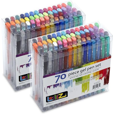 Wow Amazon Lolliz Gel Pens 2 Packs Of 70 Pens Each