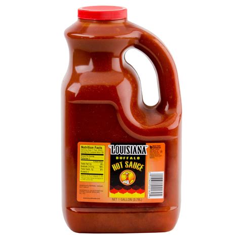 Once the butter is melted, strain sauce. Louisiana 1 Gallon Buffalo Wing Sauce