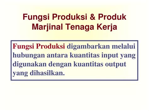 Ppt Pasar Faktor Produksi Tenaga Kerja Powerpoint Presentation Free