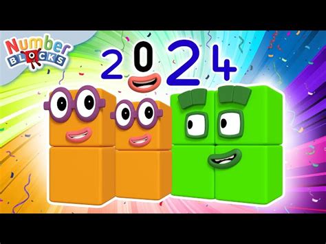 Happy New Year 2024 🎉 Numberblocks 123 Nursery Rhymes And Kids Songs
