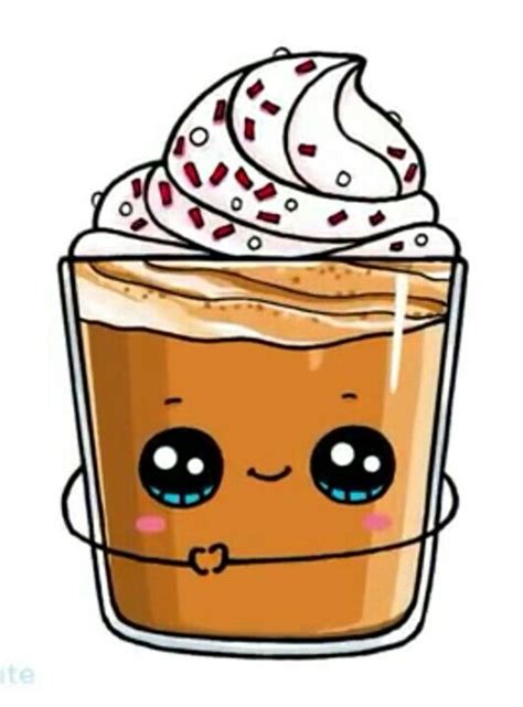 Many teens like to have these to look at so they can make their own kawaii drawings. Pin by Linn PR on Kawaii | Cute food drawings, Cute ...