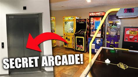 I Found A Secret Arcade Youtube