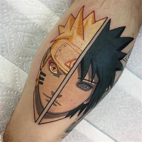 Sasuke And Naruto Tattoo Narutoa