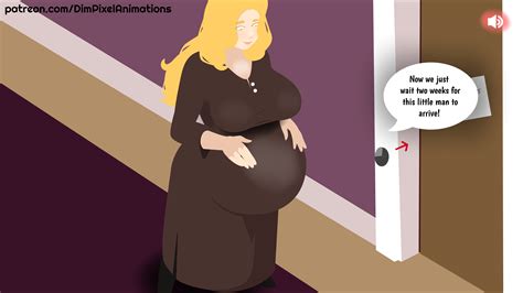 Rihanne "True Full Term" Pregnancy Progression Animation by