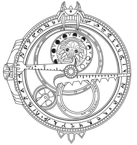 Amulet kleurplaat Kleurplaten, Disney animatie, Amuletten