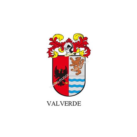 Llavero Her Ldico Valverde Personalizado Con Apellido Escudo De La