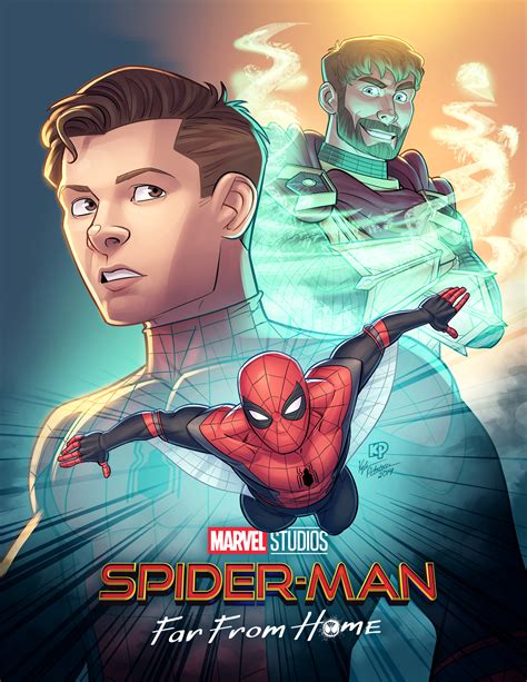 Spider Man Far From Home Fan Art On Behance