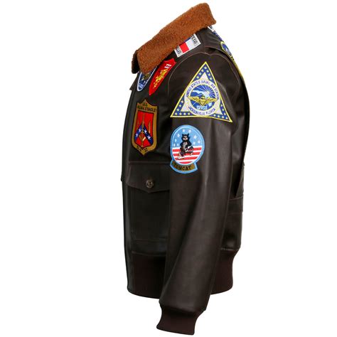 Top Gun Pilot Jacket Tom Cruise Cosplay Costume