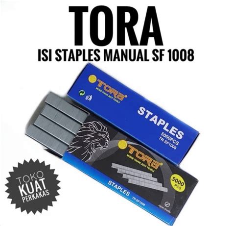 Jual Tora Isi Staples Gun Manual Medium Mm F Paku Alat Staples