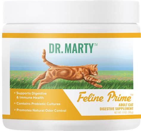We do not believe that a recall indicates a low quality food or company, and we respect the fact that sometimes things happen that cause a manufacturer to recall a food. Feline Prime | Adult Cat Digestive Supplement | Dr Marty ...