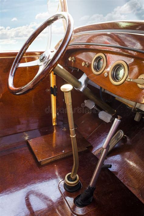 Vintage Retro Car Interior Stock Image Image Of Classic 31368981