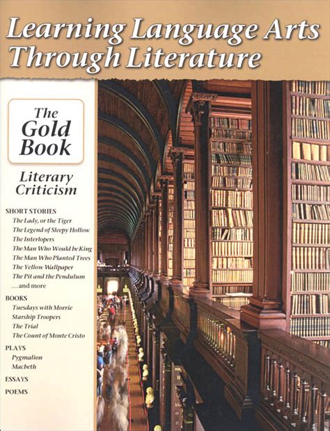 Learning Language Arts Through Literature Gold Literary Criticism
