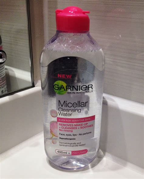 But what exactly is micellar cleansing water? BeautySwot: Garnier Micellar Cleansing Water Review