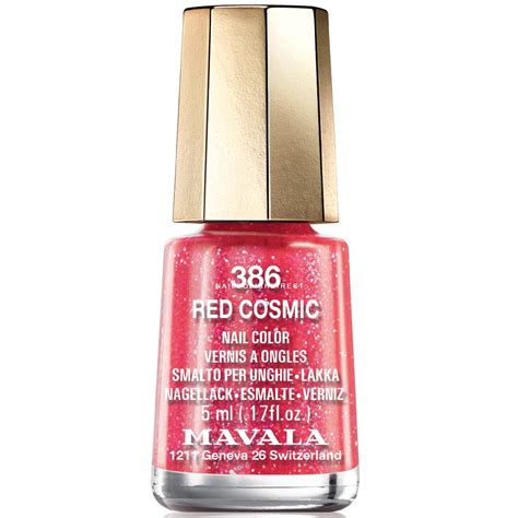 Mavala Cosmic Nail Polish Collection Red Cosmic 386 5ml