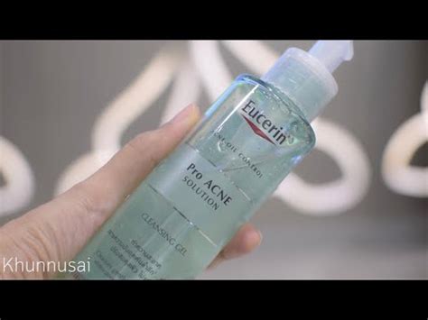 While reducing pimples and unblocking clogged pores. Eucerin Pro ACNE SOLUTION Cleansing Gel เปรียบเทียบราคา ...