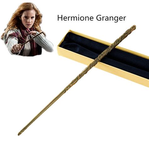 Metal Core Hermione Granger Magic Wand Potter Magical Wands Quality Gift Box Packing For Harry
