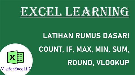 Rumus Dasar Excel Fungsi Formula Cepat Dan Praktis Belajar Excel Vrogue