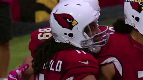 Carson Palmer 24 Yard Td Pass To Larry Fitzgerald