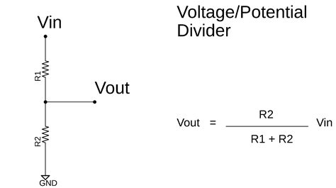 What Is A Voltage Divider Or Potential Divider Formula And Practical Uses